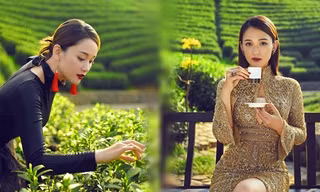 ‘Đông Phương Bất Bại’ Trần Kiều Ân hóa mỹ nhân đồi chè tuyệt sắc