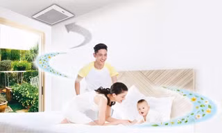 Phòng ngủ thoáng mát, lưu thông khí tốt sẽ giúp bạn có sức khỏe tốt hơn. 
