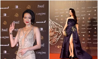 Thư Kỳ, Phạm Băng Băng siêu gợi cảm trên thảm đỏ Kim Mã 2016