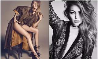 Gigi Hadid táo bạo diện nội y ren huyền bí
