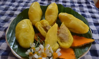 Bánh Nghệ - Thức bánh thơm ngon độc đáo chỉ có ở Thái Bình