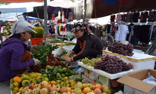 Một ngày khám phá phiên chợ Gốc ở Thái Bình