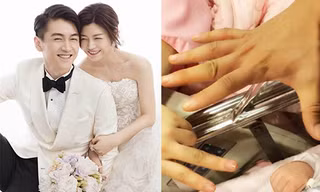 Vợ chồng ‘Tiểu Long Nữ’ Trần Nghiên Hy đón con trai đầu lòng