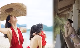 ‘Mỹ nhân đẹp nhất Philippines’ gợi cảm đầy sức sống ở biển