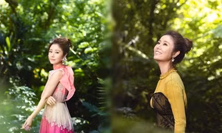Lâm Tâm Như tươi trẻ rạng ngời ở tuổi tứ tuần