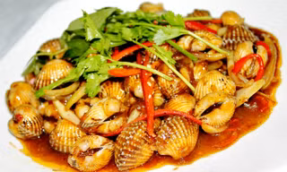 Món ngon bổ dưỡng từ sò huyết