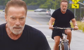 Tài tử 'Kẻ hủy diệt' Arnold Schwarzenegger U80 cơ bắp cuồn cuộn