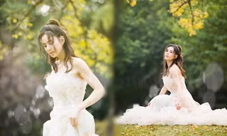 'Tiểu Long Nữ' Lý Nhược Đồng mặc váy cô dâu trẻ trung bất ngờ