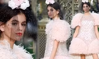 Con gái Cindy Crawford sang chảnh như nàng thơ trong show Chanel 