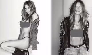 Siêu mẫu 4 con Heidi Klum táo bạo trên bìa Maxim