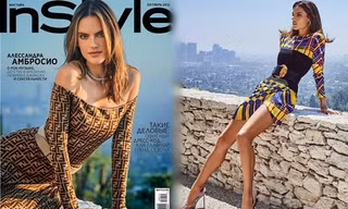 Alessandra Ambrosio eo thon chân dài dáng tuyệt đẹp