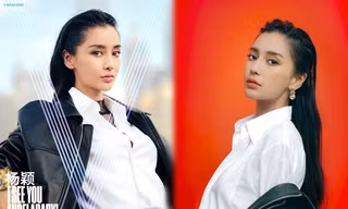 Angelababy thần thái đẹp xuất sắc, xóa tan tin đồn trục trặc với Huỳnh Hiểu Minh