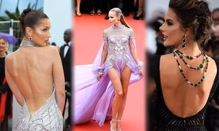 Dàn người đẹp lộng lẫy khoe lưng trần, chân dài tại Cannes ngày 7
