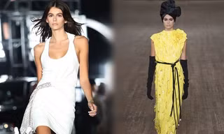 Con gái Cindy Crawford đẹp xuất thần trong lần đầu catwalk