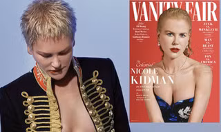 Ngỡ ngàng ngắm Nicole Kidman tóc tém, không nội y quá nóng bỏng