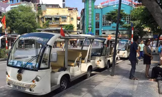 TPHCM: Kiến nghị thí điểm xe điện phục vụ du khách dịp lễ 30/4