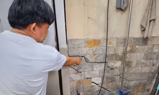 Cận cảnh nhà nứt toác, sụt lún ở TP Thủ Đức khiến người dân thấp thỏm lo âu