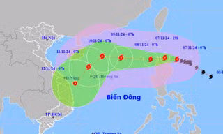 Hà Nội hanh khô trong ngày lập đông, Nam bộ mưa dông