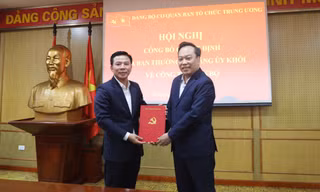 Bản tin 8H: Chỉ định Bí thư Đảng ủy cơ quan Ban Tổ chức Trung ương