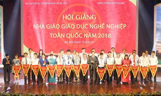 Khai mạc Hội giảng nhà giáo giáo dục nghề nghiệp toàn quốc năm 2018 sáng 15/9.
