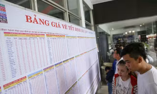 Dự kiến từ ngày 1/10 tới vé tàu tết lẻ sẽ được bán. Ảnh minh họa.