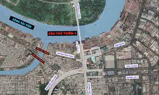 TPHCM chuẩn bị đầu tư xây dựng cầu Thủ Thiêm 4