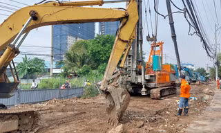 'Con đường đau khổ' làm 7 năm chưa xong ở TP Thủ Đức đang được tái thi công