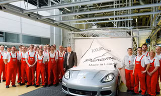 Porsche Panamera thứ 100.000 xuất xưởng