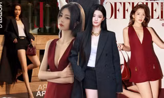 Chi Pu, Hồ Ngọc Hà "đụng hàng" các thiết kế Gucci với Bạch Lộc, Vương Sở Nhiên