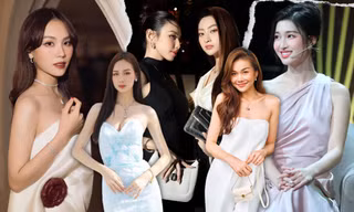 Sao nữ mặc gì cuối năm: Thùy Tiên "giàu ngầm", Đỗ Thị Hà phóng khoáng với phụ kiện