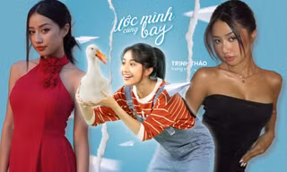 Ngỡ ngàng trước sắc vóc ngoài đời của Trịnh Thảo - nữ chính "Ước Mình Cùng Bay"