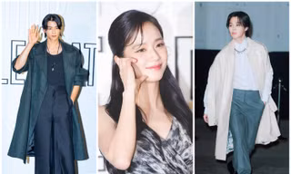 "Tinh hoa hội tụ" tại sự kiện Dior: Jisoo gặp "tình cũ", Han Sohee, Cha Eunwoo khác lạ