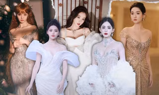 Thương hiệu Việt "chiếm sóng" thảm đỏ C-Biz cuối năm, mỹ nhân nào mặc đẹp nhất? 