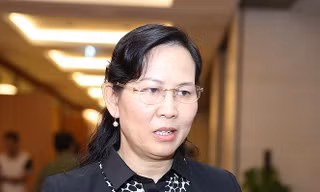 Phó Chủ nhiệm Uỷ ban Kiểm tra T.Ư Lê Thị Thủy (ảnh Như Ý)