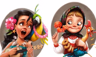 Phiên bản hoạt hình siêu thực