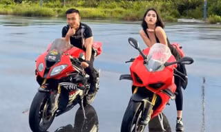 Chân dung thầy dạy lái mô tô vừa bị bắt cùng người mẫu Ngọc Trinh