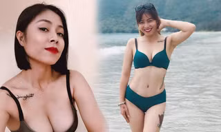 BTV Hoàng Linh lại tung ảnh bikini 'đốt mắt' người nhìn