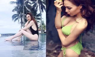 Bạn gái Cường đô la lại tung ảnh áo tắm khoe dáng nuột nà