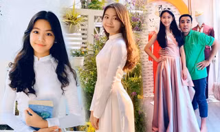 Con gái Quyền Linh gây ngỡ ngàng với nhan sắc và chiều cao 'khủng' ở tuổi 14