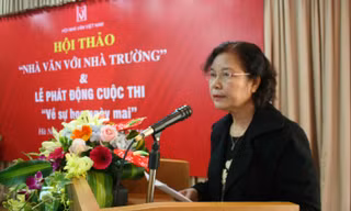 Phát động cuộc thi viết 'Về sự học ngày mai'