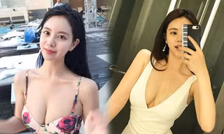 'Chết mê' với vòng 1 'khủng' của nữ thần dương cầm Hàn Quốc