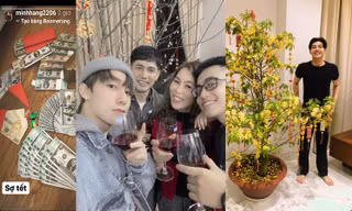 Sao Việt hạnh phúc đón Giao thừa bên gia đình