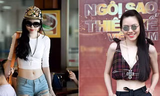 Chán mốt 'cái bang', Vũ Hoàng Điệp khoe chân dài, eo thon