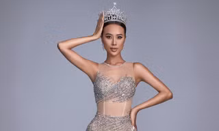 Khán giả không khỏi ngạc nhiên khi Á hậu cấp quốc tế Thìn Bùi lại ghi danh tham dự một cuộc thi Hoa hậu trong nước
