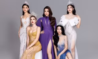 Bộ tứ 'Miss Earth 2023' kỷ niệm nhiệm kỳ bằng bộ ảnh 'nóng bỏng rực lửa'