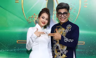 MC Thanh Bạch trở lại gây bất ngờ với khán giả cùng diện mạo lạ bên 'nàng Hậu' này
