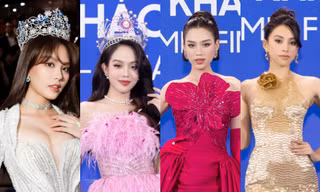 Dàn Hoa hậu Tiểu Vy, Đỗ Hà, Mai Phương, Thanh Thủy khoe body 'căng đét', xứng danh ‘mỹ nhân’ Việt