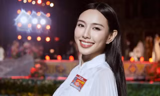Hoa hậu Thùy Tiên khoe sắc rực rỡ tại Đại nội Huế, nối tiếp sứ mệnh quảng bá du lịch, văn hóa 
