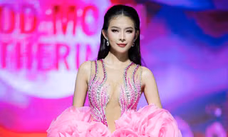 'Mỹ nhân' có vóc dáng vạn người mê Đinh Thị Triều Tiên trở lại đường đua nhan sắc, 'lột xác' đầy quyến rũ