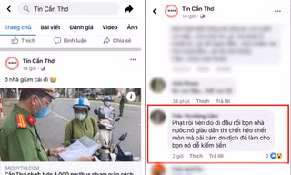 Bình luận xúc phạm lực lượng chống dịch, cô gái bị công an mời làm việc